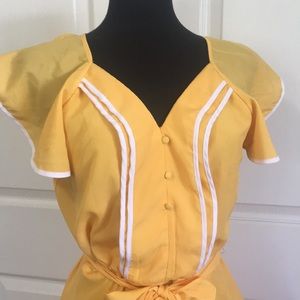 Downeast Outfitters Yellow Dress